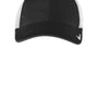 Nike Mens Dri-Fit Moisture Wicking Stretch Fit Hat - Black/White