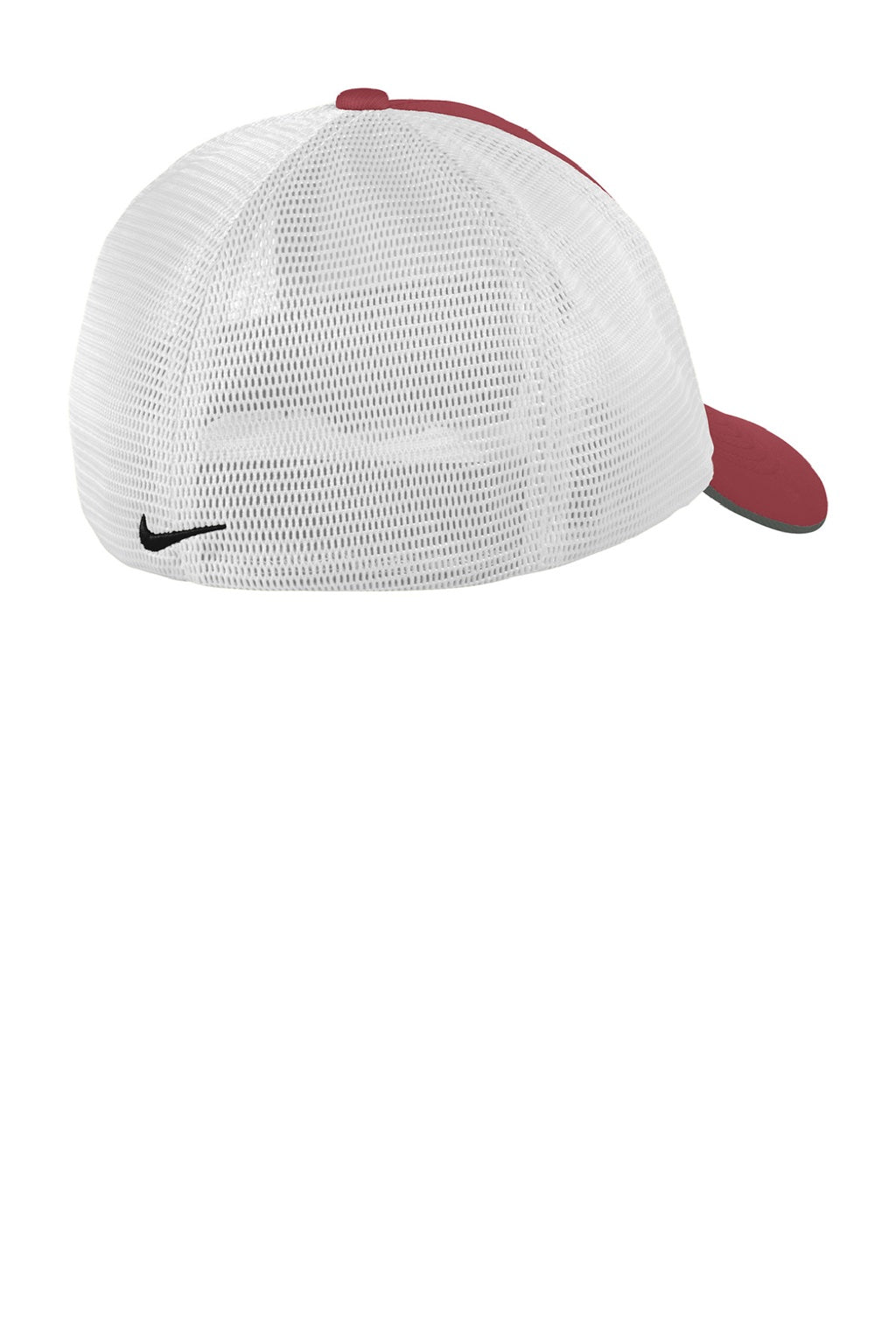 Nike Hats NKAO9293/NKFB6448 Mens Dri-Fit Moisture Wicking Stretch Fit Hat Team Red/White Flat Back
