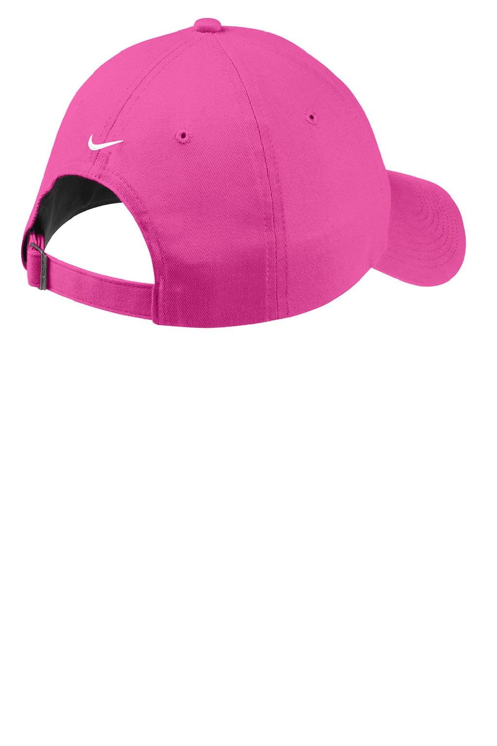 Nike Hats 580087/NKFB6449 Mens Adjustable Hat Vivid Pink Flat Back