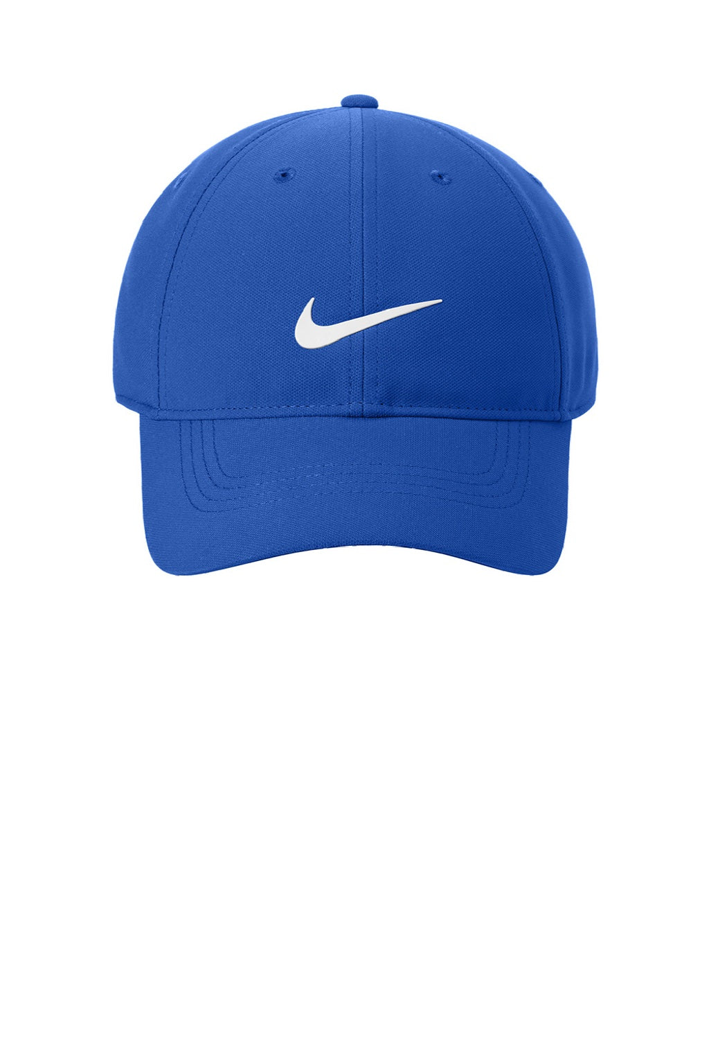 Nike Hats NKFB6450 Mens Dri-Fit Performance Adjustable Hat Game Royal Blue Flat Front
