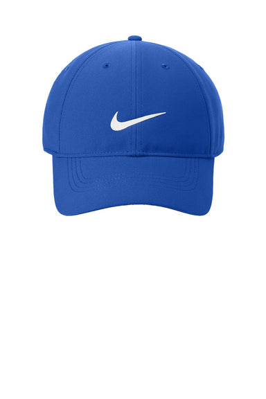 Nike Hats NKFB6450 Mens Dri-Fit Performance Adjustable Hat Game Royal Blue Flat Front