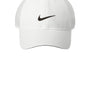 Nike Hats Mens Dri-Fit Performance Adjustable Hat - White