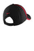 Nike 247077/NKFD9709  Sphere Dry Moisture Wicking Adjustable Hat Black/Red Flat Back