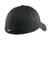 Nike Hats 333115/NKFD9718 Mens Dri-Fit Moisture Wicking Stretch Fit Hat Anthracite Grey/White Flat Back