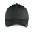 Nike Hats 333115/NKFD9718 Mens Dri-Fit Moisture Wicking Stretch Fit Hat Anthracite Grey/White Flat Front