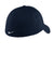 Nike 333115/NKFD9718 Mens Dri-Fit Moisture Wicking Stretch Fit Hat Navy Blue Flat Back