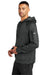 Nike NKFD9735 Mens Therma-Fit Fleece Hooded Sweatshirt Hoodie w/ Pouch Pocket Anthracite Grey Model Side