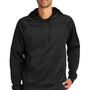 Nike Mens Therma-Fit Fleece Hooded Sweatshirt Hoodie w/ Pouch Pocket - Black