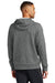 Nike NKFD9735 Mens Therma-Fit Fleece Hooded Sweatshirt Hoodie w/ Pouch Pocket Heather Charcoal Grey Model Back