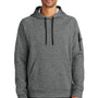 Nike Mens Therma-Fit Fleece Hooded Sweatshirt Hoodie w/ Pouch Pocket - Heather Charcoal Grey