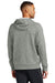 Nike NKFD9735 Mens Therma-Fit Fleece Hooded Sweatshirt Hoodie w/ Pouch Pocket Heather Dark Grey Model Back