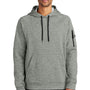 Nike Mens Therma-Fit Fleece Hooded Sweatshirt Hoodie w/ Pouch Pocket - Heather Dark Grey