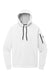 Nike NKFD9735 Mens Therma-Fit Fleece Hooded Sweatshirt Hoodie w/ Pouch Pocket White Flat Front