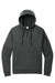 Nike NKFD9742 Mens Therma-Fit Fleece 1/4 Zip Hooded Sweatshirt Hoodie w/ Pouch Pocket Anthracite Grey Flat Front