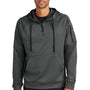 Nike Mens Therma-Fit Fleece 1/4 Zip Hooded Sweatshirt Hoodie w/ Pouch Pocket - Anthracite Grey