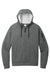 Nike NKFD9742 Mens Therma-Fit Fleece 1/4 Zip Hooded Sweatshirt Hoodie w/ Pouch Pocket Heather Charcoal Grey Flat Front