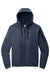Nike NKFD9859 Mens Therma-Fit Fleece Full Zip Hooded Sweatshirt Hoodie w/ Pockets Navy Blue Flat Front
