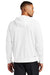 Nike NKFD9859 Mens Therma-Fit Fleece Full Zip Hooded Sweatshirt Hoodie w/ Pockets White Model Back