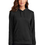 Nike Womens Club Fleece Hooded Sweatshirt Hoodie w/ Pouch Pockets - Black