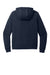 Nike NKFD9889 Womens Club Fleece Hooded Sweatshirt Hoodie w/ Pouch Pockets Midnight Navy Blue Flat Back