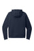 Nike NKFD9890 Womens Club Fleece Full Zip Hooded Sweatshirt Hoodie w/ Pockets Midnight Navy Blue Flat Back