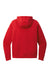Nike NKFD9890 Womens Club Fleece Full Zip Hooded Sweatshirt Hoodie w/ Pockets University Red Flat Back