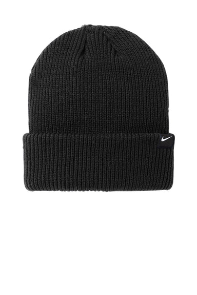Nike Hats NKFN6310 Unisex Terra Beanie Black Flat Front