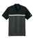 Nike NKFQ3968 Mens Victory Dri-Fit Moisture Wicking Colorblock Short Sleeve Polo Shirt Black/Anthracite Grey/White Flat Front