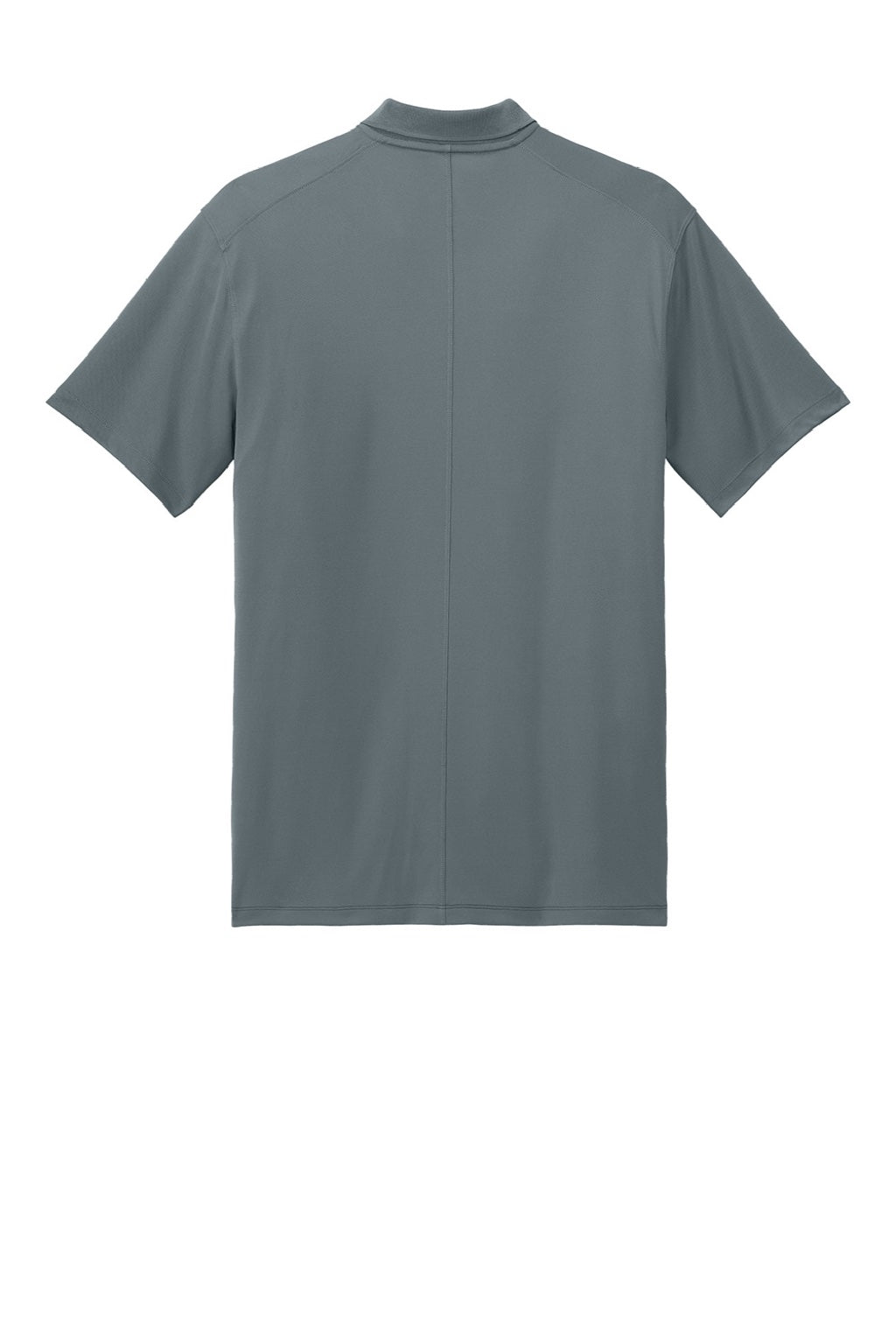 Nike NKFQ3968 Mens Victory Dri-Fit Moisture Wicking Colorblock Short Sleeve Polo Shirt Cool Grey/Navy Blue/White Flat Back