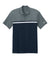 Nike NKFQ3968 Mens Victory Dri-Fit Moisture Wicking Colorblock Short Sleeve Polo Shirt Cool Grey/Navy Blue/White Flat Front