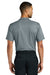 Nike NKFQ3968 Mens Victory Dri-Fit Moisture Wicking Colorblock Short Sleeve Polo Shirt Cool Grey/Navy Blue/White Model Back