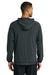 Nike NKFQ4761 Mens Pro Dri-Fit Moisture Wicking Full Zip Hooded Jacket Anthracite Grey Model Back