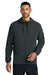 Nike NKFQ4761 Mens Pro Dri-Fit Moisture Wicking Full Zip Hooded Jacket Anthracite Grey Model Front