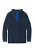 Nike NKFQ4761 Mens Pro Dri-Fit Moisture Wicking Full Zip Hooded Jacket Navy Blue/Game Royal Blue Flat Back