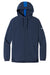 Nike NKFQ4761 Mens Pro Dri-Fit Moisture Wicking Full Zip Hooded Jacket Navy Blue/Game Royal Blue Flat Front