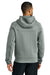 Nike NKFQ4762 Mens Tech Fleece Full Zip Hooded Sweatshirt Hoodie w/ Pockets Heather Dark Grey Model Back