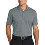 Nike Mens Dri-Fit Moisture Wicking Striated Short Sleeve Polo Shirt - Cool Grey