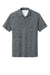 Nike NKFQ4792 Mens Dri-Fit Moisture Wicking Striated Short Sleeve Polo Shirt Dark Grey Flat Front