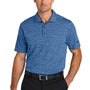 Nike Mens Dri-Fit Moisture Wicking Striated Short Sleeve Polo Shirt - Game Royal Blue