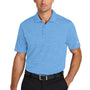 Nike Mens Dri-Fit Moisture Wicking Striated Short Sleeve Polo Shirt - University Blue