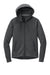 Nike NKFQ4798 Womens Tech Fleece Full Zip Hooded Sweatshirt Hoodie w/ Pockets Heather Anthracite Grey Flat Front