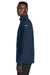 Nike NKHM7926 Mens Full Zip Soft Shell Jacket Navy Blue Model Side