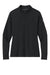 Nike NKHM7969 Womens Essential 1/4 Zip Sweatshirt Black Flat Front