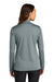 Nike NKHM7969 Womens Essential 1/4 Zip Sweatshirt Cool Grey Model Back