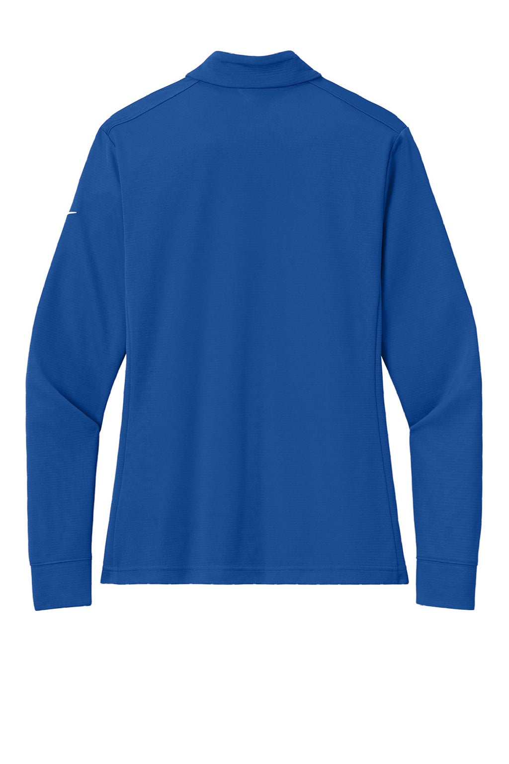 Nike NKHM7969 Womens Essential 1/4 Zip Sweatshirt Game Royal Blue Flat Back