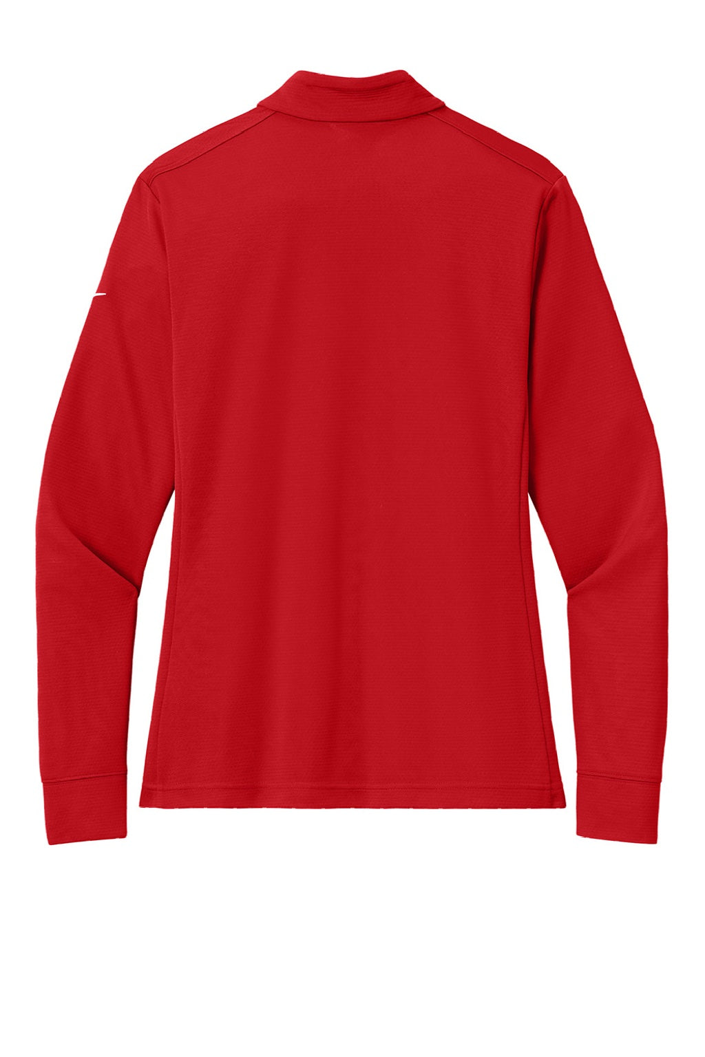Nike NKHM7969 Womens Essential 1/4 Zip Sweatshirt University Red Flat Back