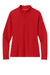 Nike NKHM7969 Womens Essential 1/4 Zip Sweatshirt University Red Flat Front