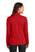 Nike NKHM7969 Womens Essential 1/4 Zip Sweatshirt University Red Model Back