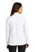 Nike NKHM7969 Womens Essential 1/4 Zip Sweatshirt White Model Back