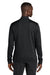 Nike NKHM8036 Mens Essential 1/4 Zip Sweatshirt Black Model Back